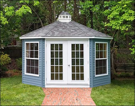 12' x 24' Oval Vinyl Sunroom