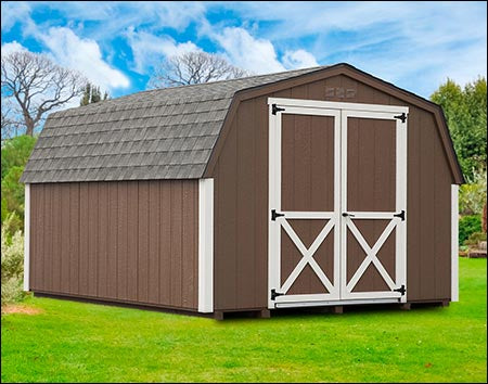 6' x 8' SmartSide Mini Barn Shed