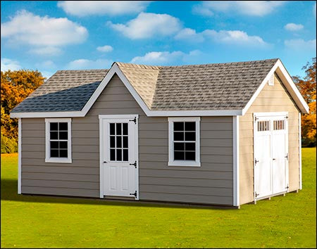 6' x 12' SmartSide Chalet Style Shed