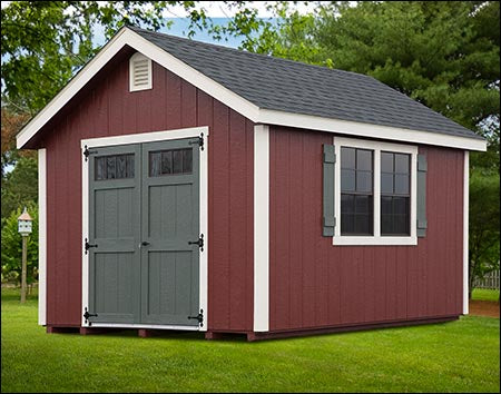 6' x 8' SmartSide Deluxe Estate Shed